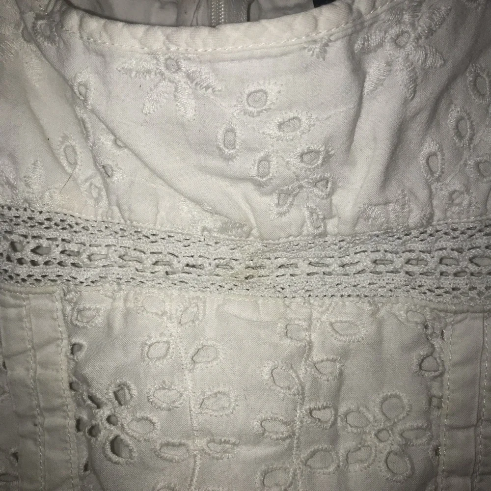 Gap White Eyelet Lace Dress